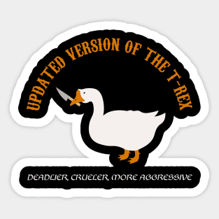 Updated Version of The Goose Sticker